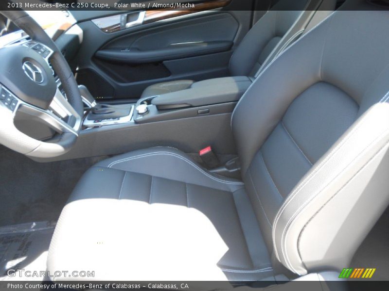 Polar White / Almond/Mocha 2013 Mercedes-Benz C 250 Coupe