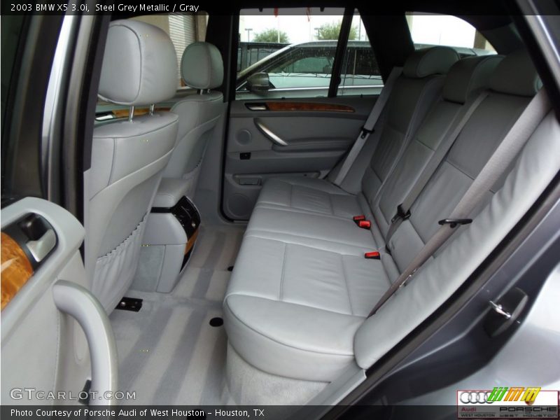 Steel Grey Metallic / Gray 2003 BMW X5 3.0i