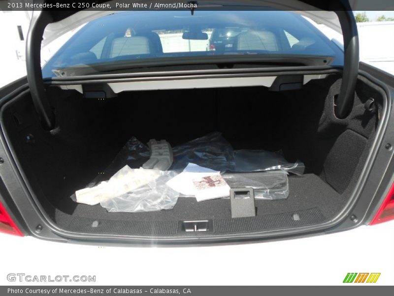 Polar White / Almond/Mocha 2013 Mercedes-Benz C 250 Coupe
