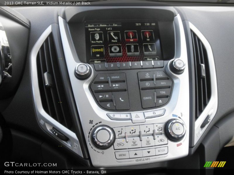 Iridium Metallic / Jet Black 2013 GMC Terrain SLE
