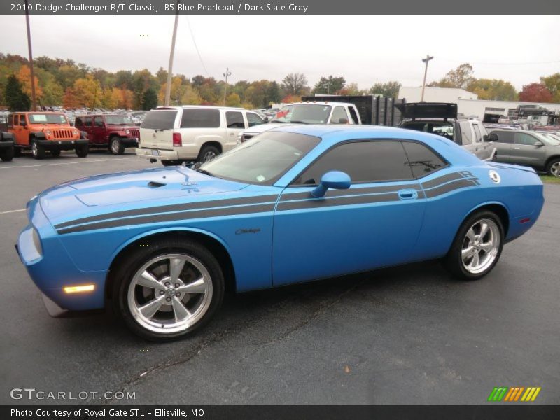  2010 Challenger R/T Classic B5 Blue Pearlcoat