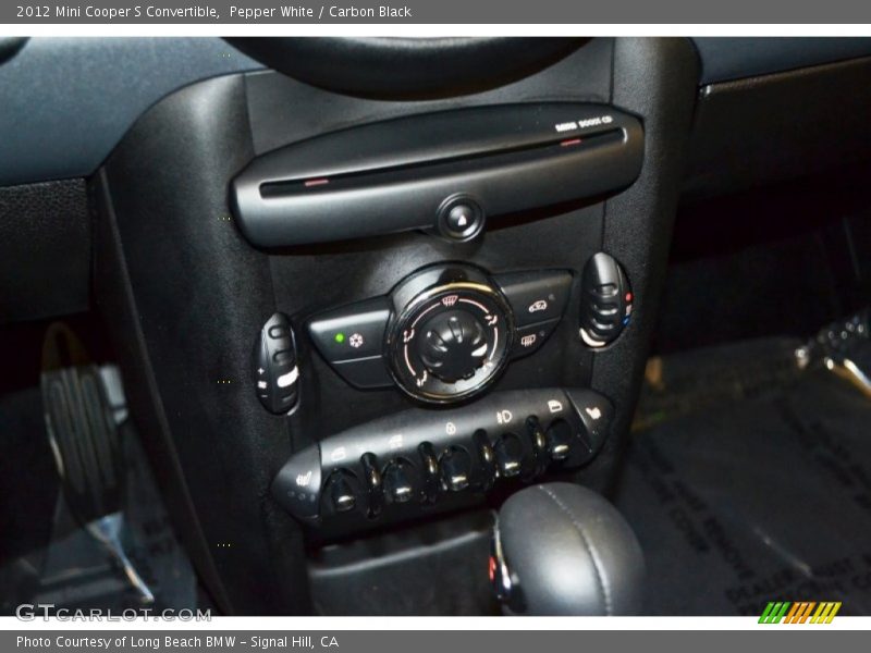 Pepper White / Carbon Black 2012 Mini Cooper S Convertible