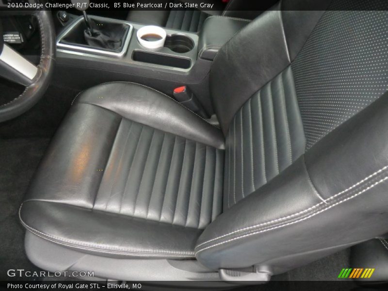 B5 Blue Pearlcoat / Dark Slate Gray 2010 Dodge Challenger R/T Classic