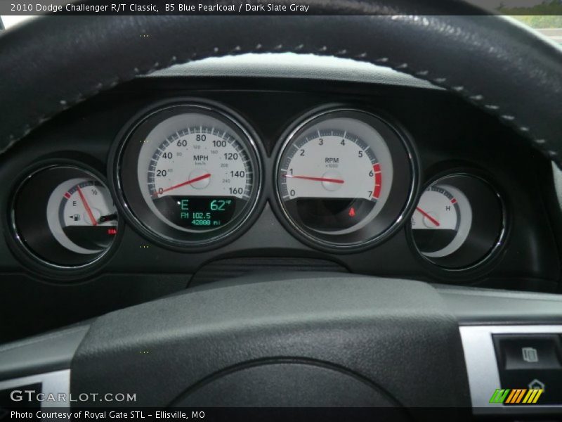  2010 Challenger R/T Classic R/T Classic Gauges