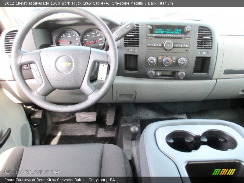 Dashboard of 2012 Silverado 1500 Work Truck Crew Cab 4x4