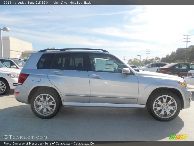 Iridium Silver Metallic / Black 2013 Mercedes-Benz GLK 350