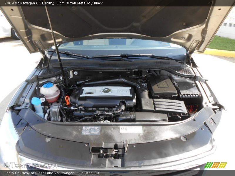 Light Brown Metallic / Black 2009 Volkswagen CC Luxury