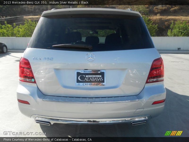 Iridium Silver Metallic / Black 2013 Mercedes-Benz GLK 350