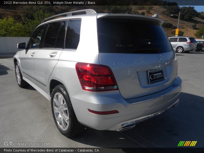Iridium Silver Metallic / Black 2013 Mercedes-Benz GLK 350