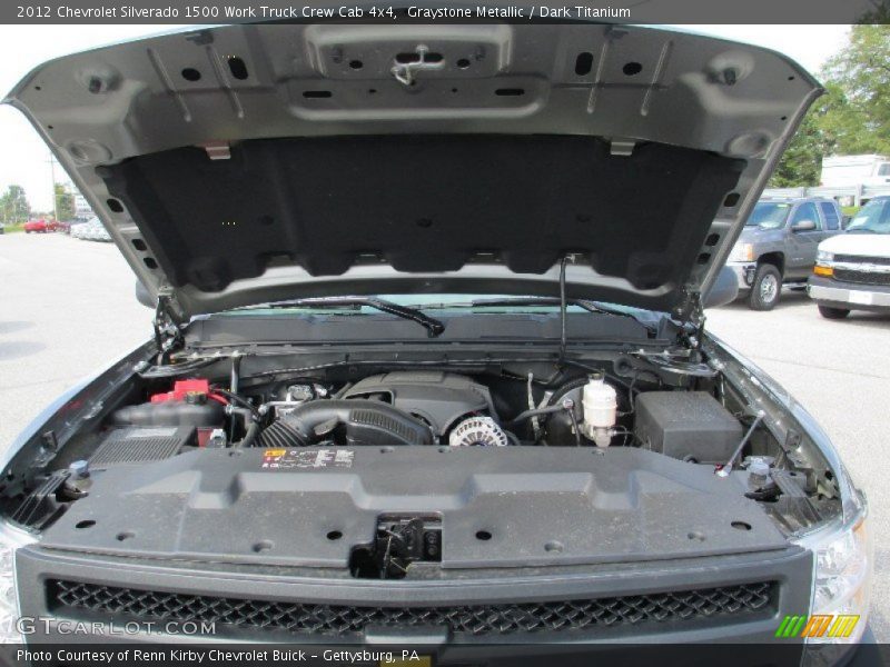  2012 Silverado 1500 Work Truck Crew Cab 4x4 Engine - 5.3 Liter OHV 16-Valve VVT Flex-Fuel Vortec V8