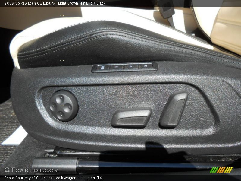 Light Brown Metallic / Black 2009 Volkswagen CC Luxury