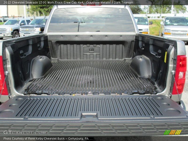  2012 Silverado 1500 Work Truck Crew Cab 4x4 Trunk