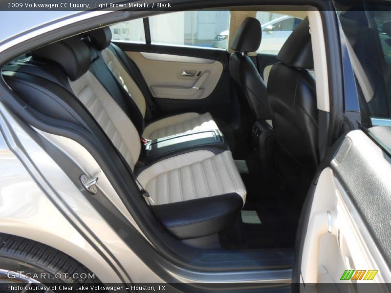Light Brown Metallic / Black 2009 Volkswagen CC Luxury