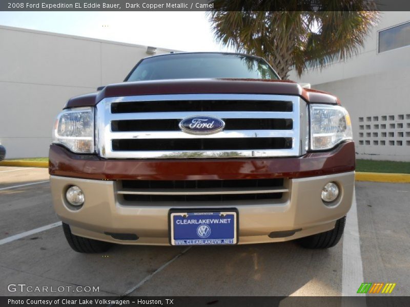 Dark Copper Metallic / Camel 2008 Ford Expedition EL Eddie Bauer