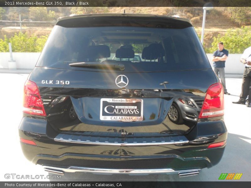 Black / Black 2013 Mercedes-Benz GLK 350
