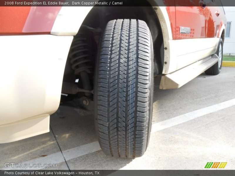 Dark Copper Metallic / Camel 2008 Ford Expedition EL Eddie Bauer