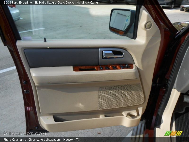 Dark Copper Metallic / Camel 2008 Ford Expedition EL Eddie Bauer