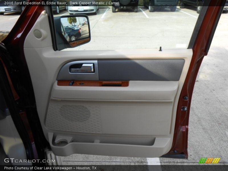 Dark Copper Metallic / Camel 2008 Ford Expedition EL Eddie Bauer