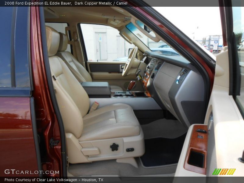 Dark Copper Metallic / Camel 2008 Ford Expedition EL Eddie Bauer