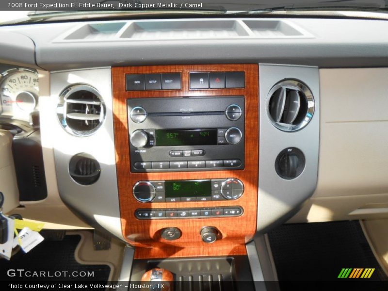 Dark Copper Metallic / Camel 2008 Ford Expedition EL Eddie Bauer