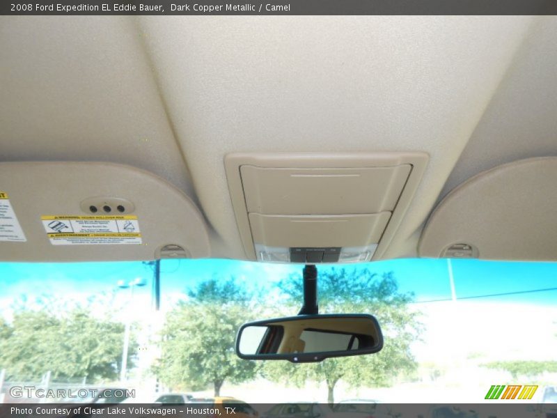 Dark Copper Metallic / Camel 2008 Ford Expedition EL Eddie Bauer