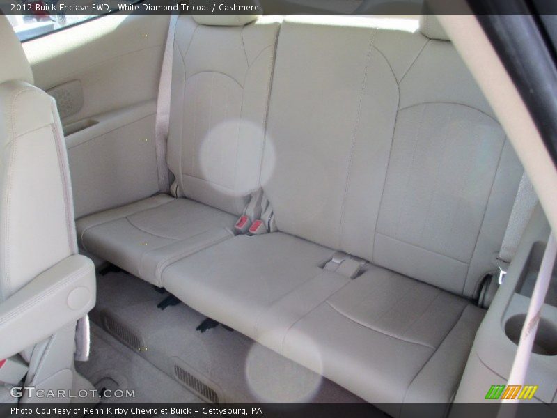 White Diamond Tricoat / Cashmere 2012 Buick Enclave FWD
