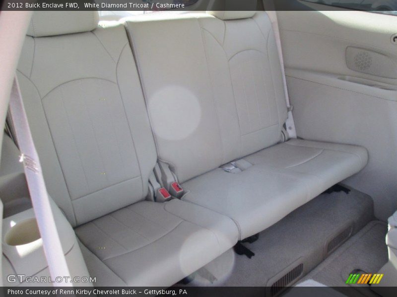 White Diamond Tricoat / Cashmere 2012 Buick Enclave FWD