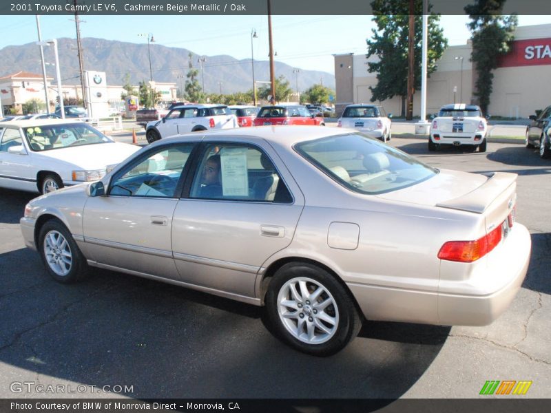 Cashmere Beige Metallic / Oak 2001 Toyota Camry LE V6