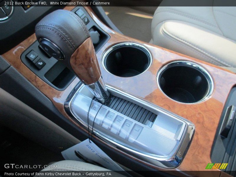 White Diamond Tricoat / Cashmere 2012 Buick Enclave FWD
