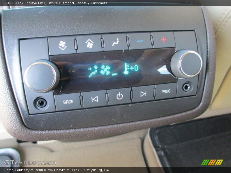 White Diamond Tricoat / Cashmere 2012 Buick Enclave FWD