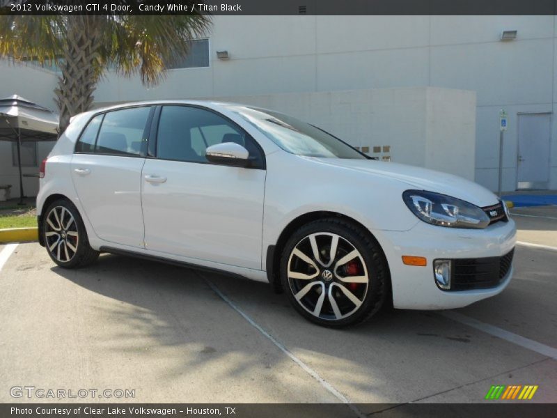 Candy White / Titan Black 2012 Volkswagen GTI 4 Door
