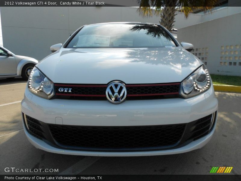 Candy White / Titan Black 2012 Volkswagen GTI 4 Door