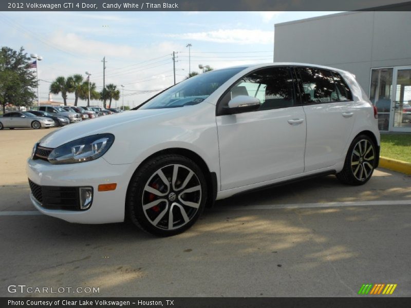 Candy White / Titan Black 2012 Volkswagen GTI 4 Door