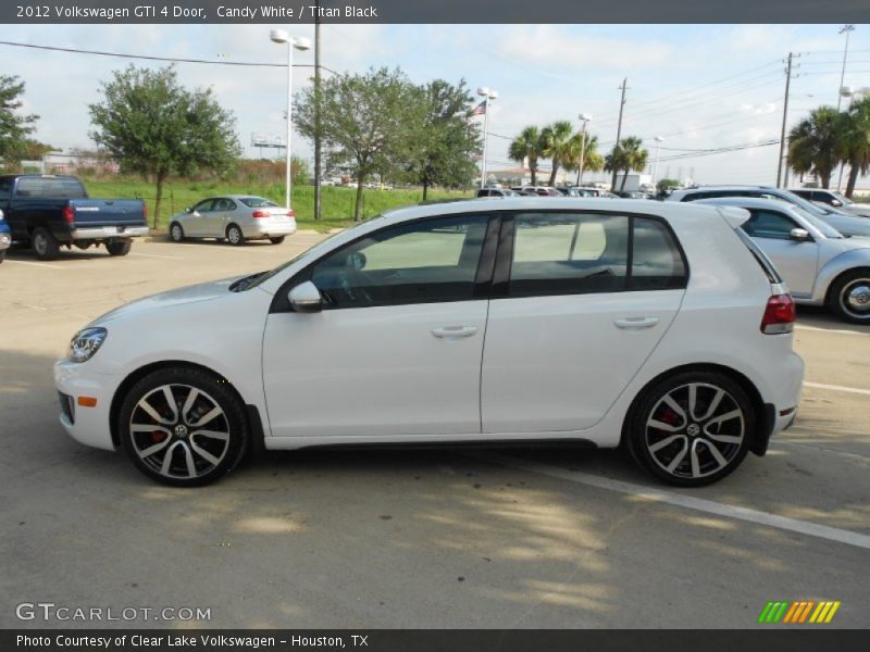 Candy White / Titan Black 2012 Volkswagen GTI 4 Door