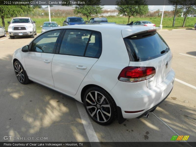 Candy White / Titan Black 2012 Volkswagen GTI 4 Door
