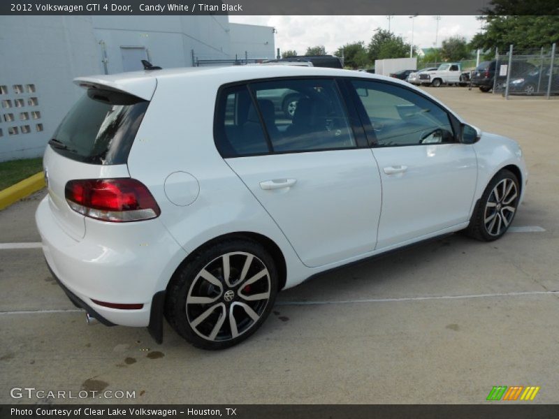 Candy White / Titan Black 2012 Volkswagen GTI 4 Door