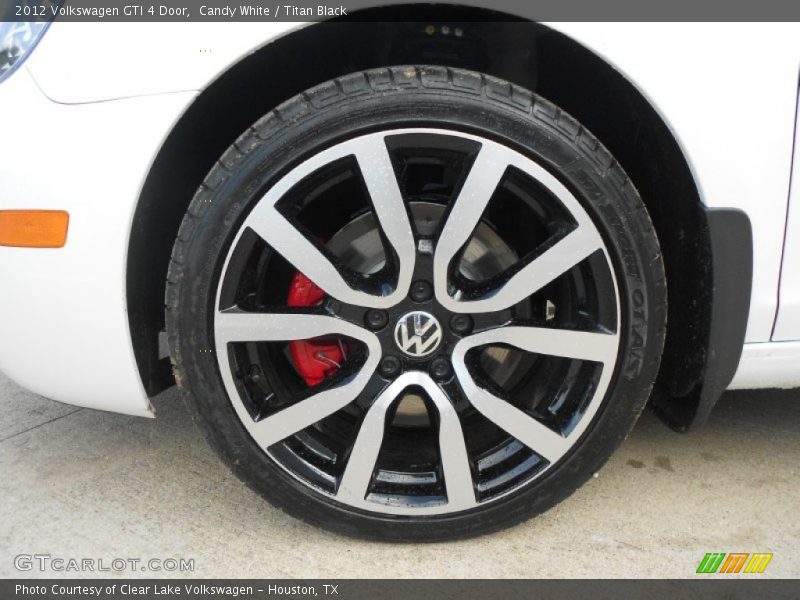 Candy White / Titan Black 2012 Volkswagen GTI 4 Door