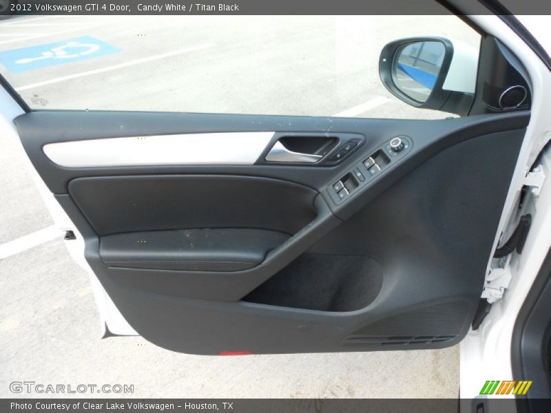 Candy White / Titan Black 2012 Volkswagen GTI 4 Door