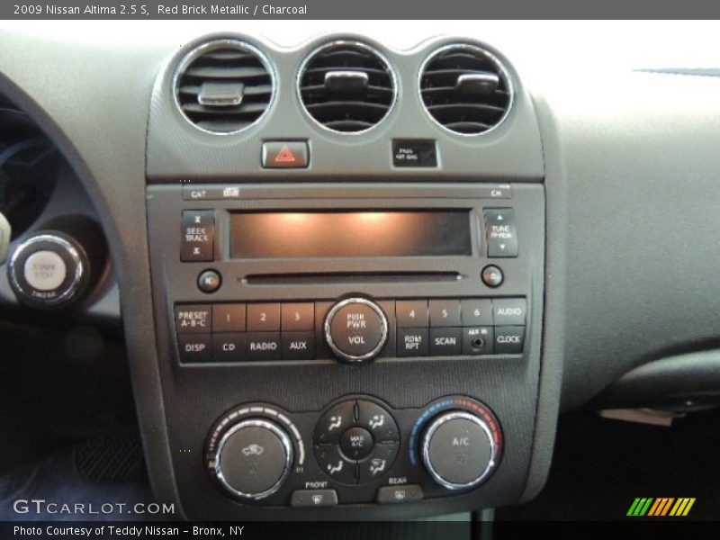 Red Brick Metallic / Charcoal 2009 Nissan Altima 2.5 S
