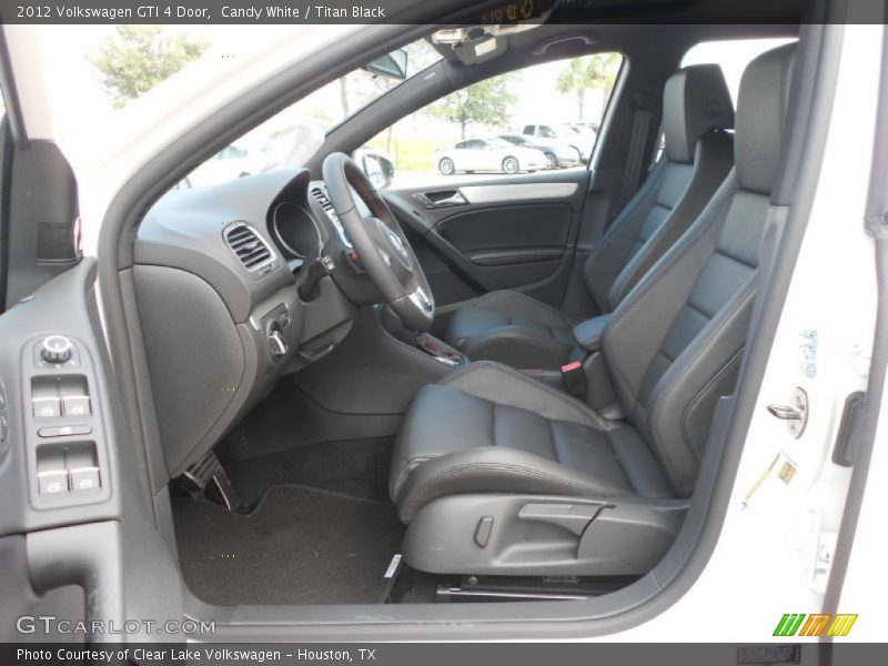 Candy White / Titan Black 2012 Volkswagen GTI 4 Door