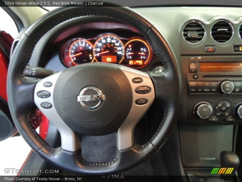 Red Brick Metallic / Charcoal 2009 Nissan Altima 2.5 S
