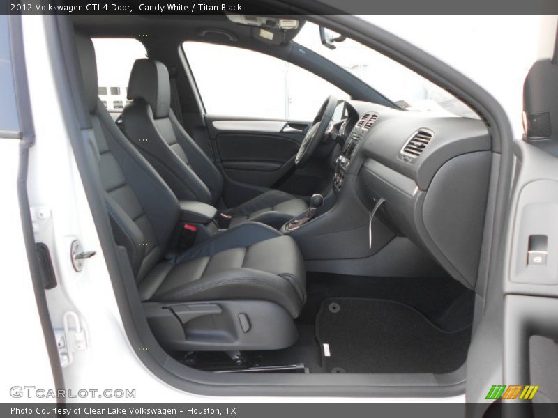 Candy White / Titan Black 2012 Volkswagen GTI 4 Door