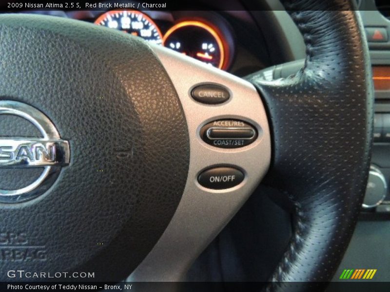 Red Brick Metallic / Charcoal 2009 Nissan Altima 2.5 S