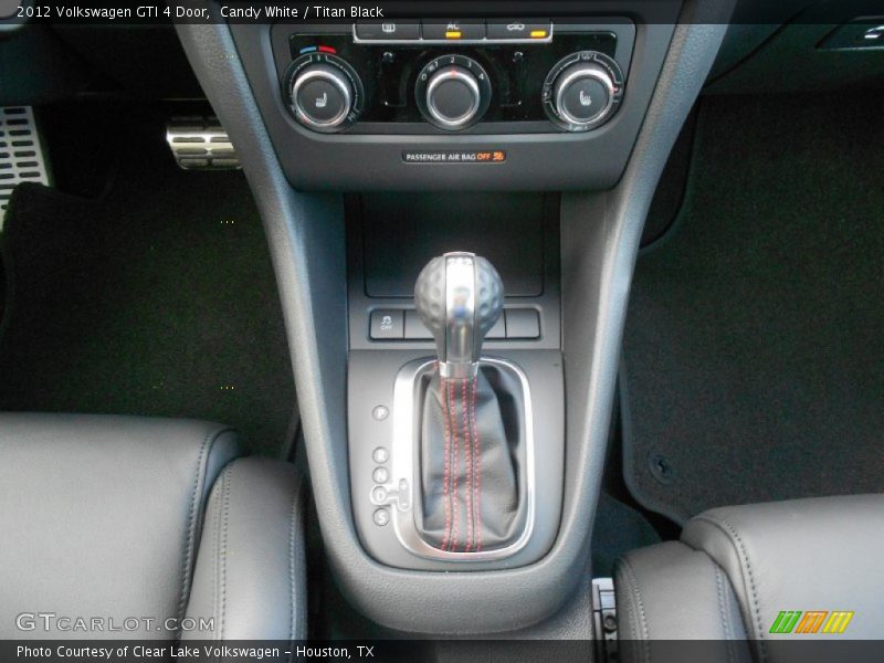 Candy White / Titan Black 2012 Volkswagen GTI 4 Door