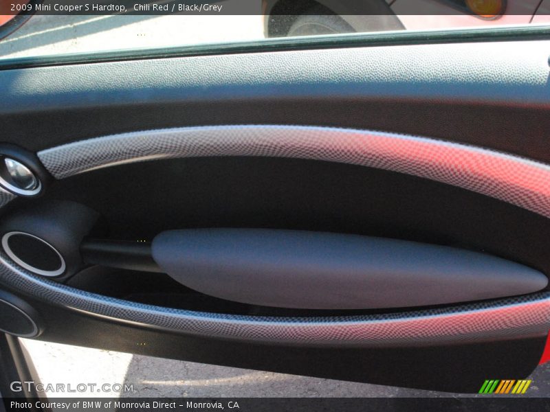 Chili Red / Black/Grey 2009 Mini Cooper S Hardtop