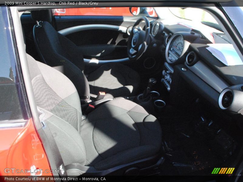 Chili Red / Black/Grey 2009 Mini Cooper S Hardtop