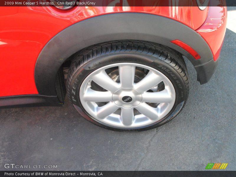 Chili Red / Black/Grey 2009 Mini Cooper S Hardtop