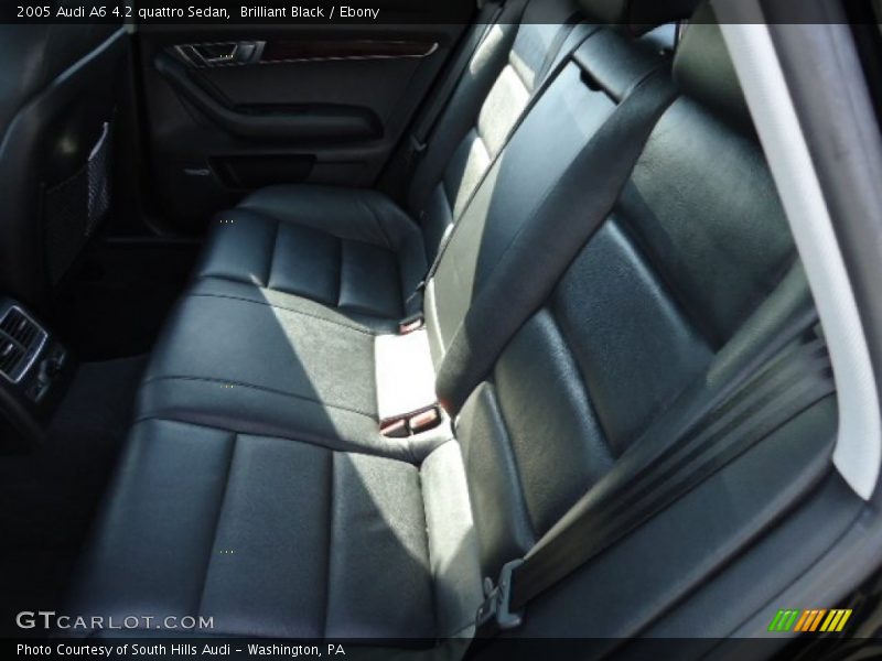 Brilliant Black / Ebony 2005 Audi A6 4.2 quattro Sedan