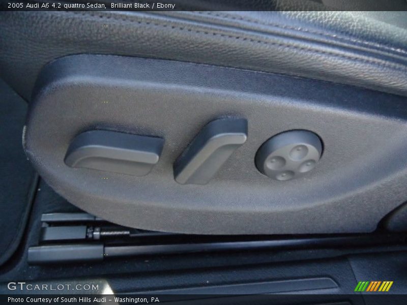 Brilliant Black / Ebony 2005 Audi A6 4.2 quattro Sedan