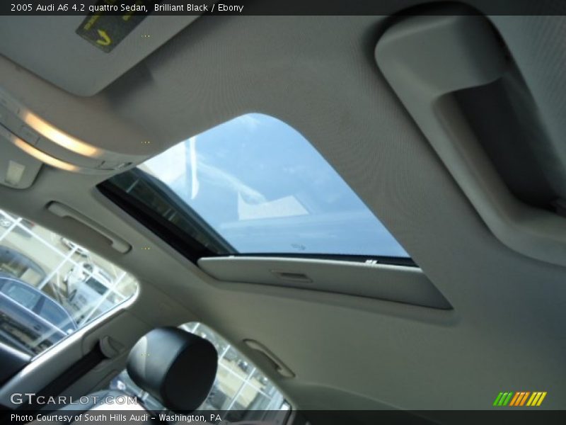 Brilliant Black / Ebony 2005 Audi A6 4.2 quattro Sedan